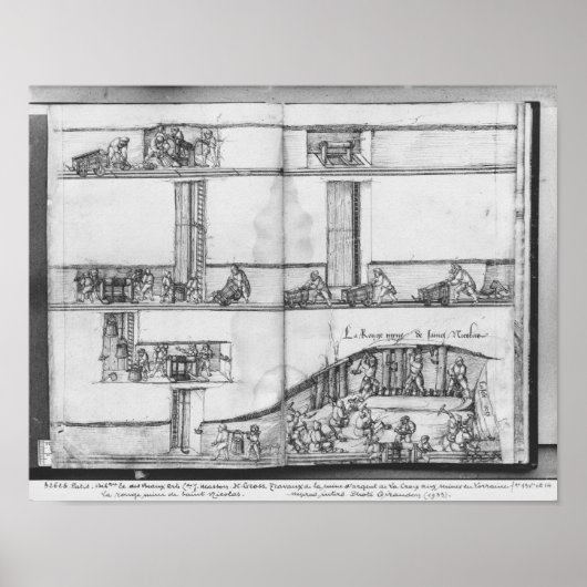 ロレーヌ・ラ・クロワ・オー・マインズの銀鉱山2 ポスター (正面)