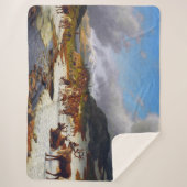 ロロスの北の山の中のトナカイの群れ シェルパブランケット (正面)