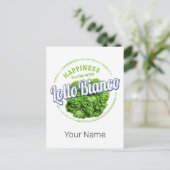 ロロビアンコサラダヴィンテージロロロビオンダビーガン シーズンポストカード (スタンド正面)