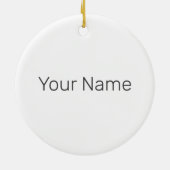 ロロビアンコサラダヴィンテージロロロビオンダビーガン セラミックオーナメント (裏面)