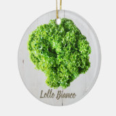 ロロビアンコサラダ葉レタスビーガン用 セラミックオーナメント (左)