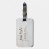 ロロビアンコサラダ葉レタスビーガン用 ラゲッジタグ (裏面縦)