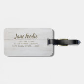 ロロビアンコサラダ葉レタスビーガン用 ラゲッジタグ (裏面横)