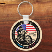 ロローパスアイダホオートバイ キーホルダー (正面)