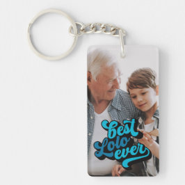 ロロ最高のエバー |グランドパ写真 キーホルダー