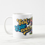 ロロ最高のエバー |グランドパ写真 コーヒーマグカップ (左)