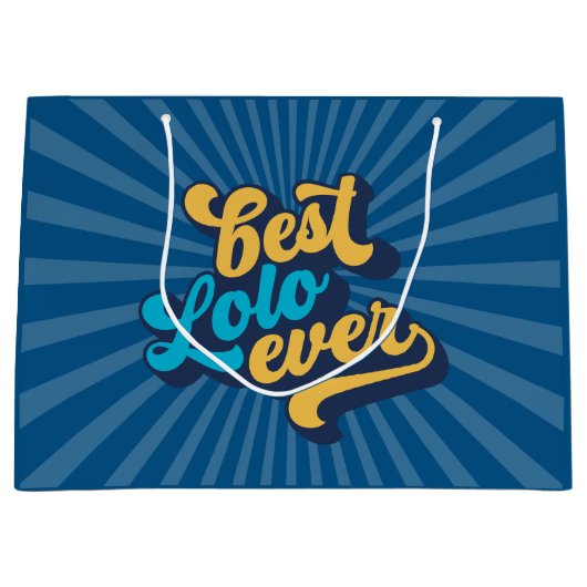 ロロ最高のー・エバー・ファーザー・デイ ラージペーパーバッグ (正面)