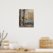 ロワオ – ザマリーブリッジ雪効果1926 ポスター (キッチン)