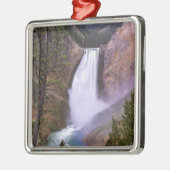 ロワーイエローストーン滝、グランドキャニオンオブ メタルオーナメント (左)