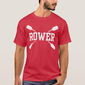 ロワークルー ローイング スポーツ レトロデザイン Tシャツ