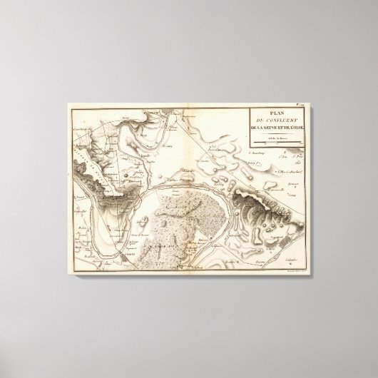 ロワーズ・ラ・セーヌ キャンバスプリント (正面)