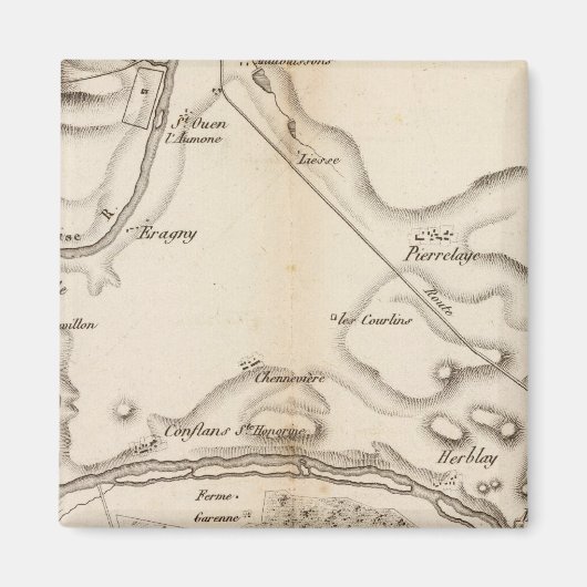 ロワーズ・ラ・セーヌ マグネット (正面)