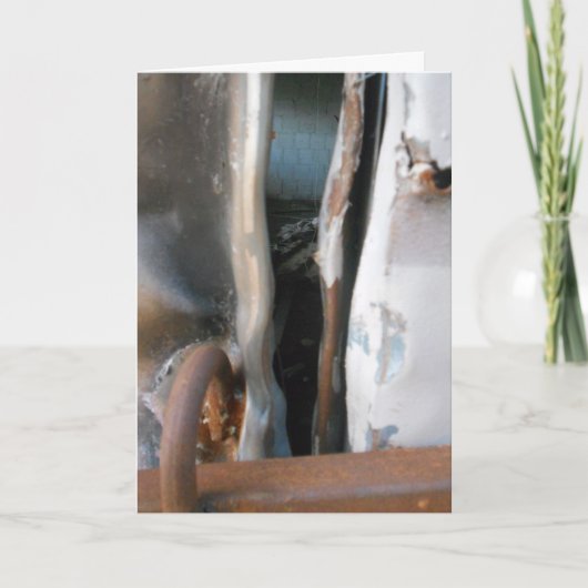 「ロワータウン駅を覗いてみた」誕生日カード カード (正面)