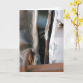 「ロワータウン駅を覗いてみた」誕生日カード カード (黄色い花)