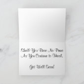 「ロワータウン・デポの割れた窓＃1」早く治ってね カード (内部)