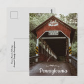 ロワーハンバートブリッジサマーセットカウンティペンシルバニア ポストカード (正面/裏面)