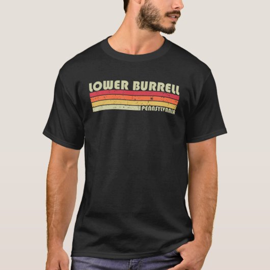ロワーバレルPAペンシルバニアおもしろいシティホームルート Tシャツ (正面)