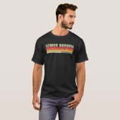 ロワーバレルPAペンシルバニアおもしろいシティホームルート Tシャツ (正面フル)