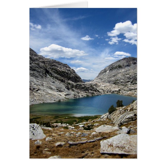 ロワーパリサード湖2 - John Muir Trail (正面)