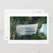 ロワーブライダルヴェール滝オンコルービアリバー ポストカード (正面/裏面)