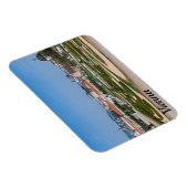 ロワーベルヴェデーレ宮殿の近くの庭園のビュー マグネット (右側)