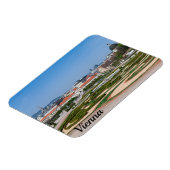 ロワーベルヴェデーレ宮殿の近くの庭園のビュー マグネット (左側)