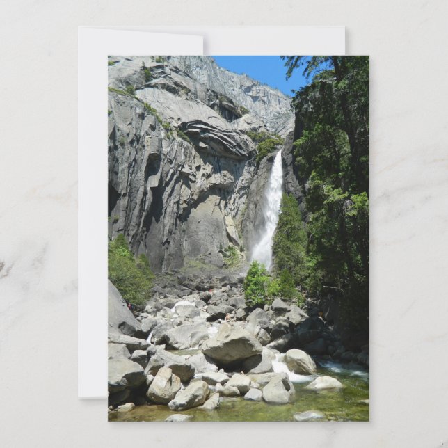 ロワーヨセミテ滝 (正面)