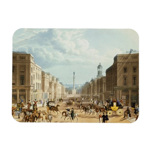ロワーリージェント通り、パブ。by Ackermann, c.1835 (co マグネット (横)