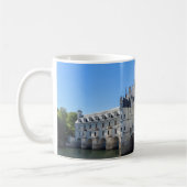 ロワール渓谷のシャトーデシェノンソー – フランス コーヒーマグカップ (左)