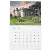 ロワール渓谷のシャトー – フランスの宮殿 カレンダー (2月 2026)