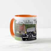 ロワール渓谷の時間旅行コーヒーカップ マグカップ (正面左)