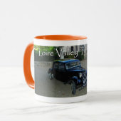 ロワール渓谷の時間旅行コーヒーカップ マグカップ (正面左)