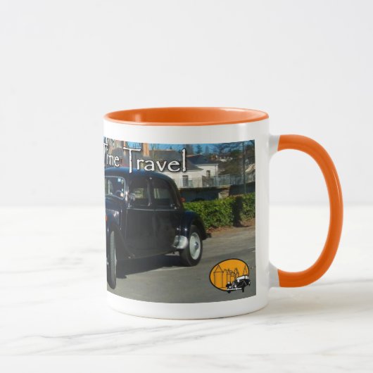 ロワール渓谷の時間旅行コーヒーカップ マグカップ (右)