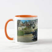 ロワール渓谷の時間旅行コーヒーカップ マグカップ (左)