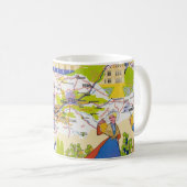 ロワール渓谷ワインマップ コーヒーマグカップ (正面右)