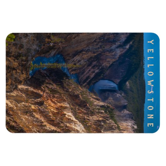 ロワー秋グランドキャニオンのイエローストーン マグネット (横)