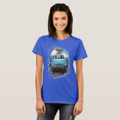 ロンとハリー・ポッターがホグワーツへ飛ぶ車 Tシャツ (正面フル)