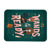 ロンとハーマイオニーが準備を進める マグネット (横)