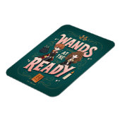 ロンとハーマイオニーが準備を進める マグネット (左側)