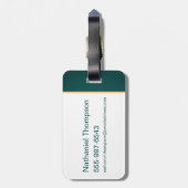 ロンとハーマイオニーが準備を進める ラゲッジタグ (裏面縦)