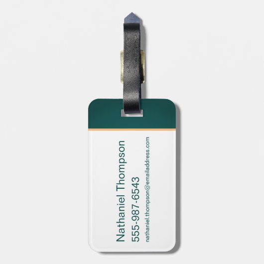 ロンとハーマイオニーが準備を進める ラゲッジタグ (裏面縦)