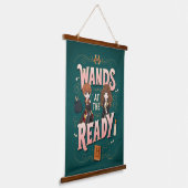 ロンとハーマイオニーが準備を進める 吊り下げ型タペストリー (傾斜あり)