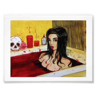 ロンのクラシック：地獄の泉 フォトプリント           