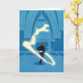 ロンのパトローナスの絵 カード (黄色い花)