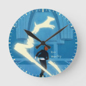 ロンのパトローナスの絵 ラウンド壁時計 (正面)