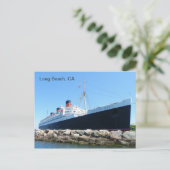 ロングすごいクールビーチはがき! ポストカード (スタンド正面)