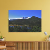 ロングのピークとエステートコーン キャンバスプリント (インサイチュ (リビング))