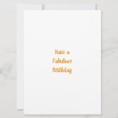 ロングアイスティー楽しむ甘い瞬間 案内状 (裏面)