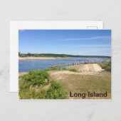 ロングアイランドの北海岸 ポストカード (正面/裏面)