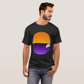 ロングアイランドの夕焼けクルージング Tシャツ (正面フル)